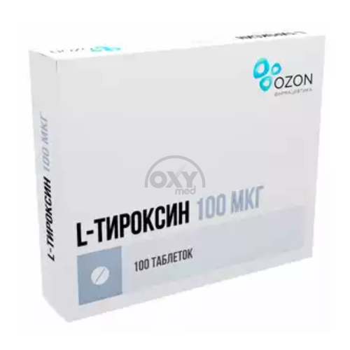 product-L-Тироксин, 100 мкг, таблетки №100
